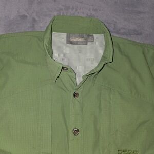 Sage Fly Rods‎ Vented Fishing Ripstop Long Sleeve Guide Shirt Mens Size Medium